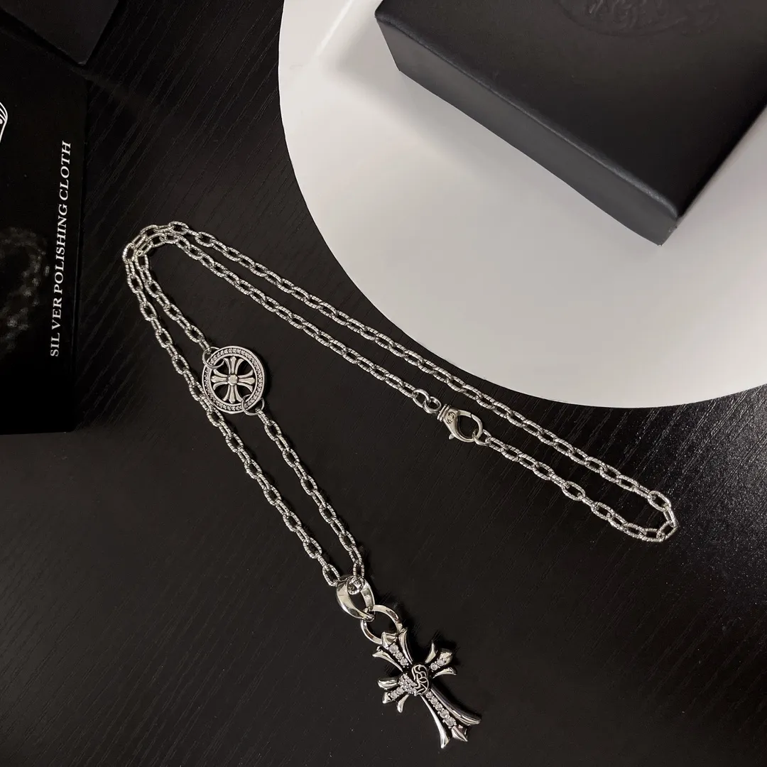 【CHROME HEARTS】ネックレス、新しいネックレス万能シンプルファッションオーナメント240812