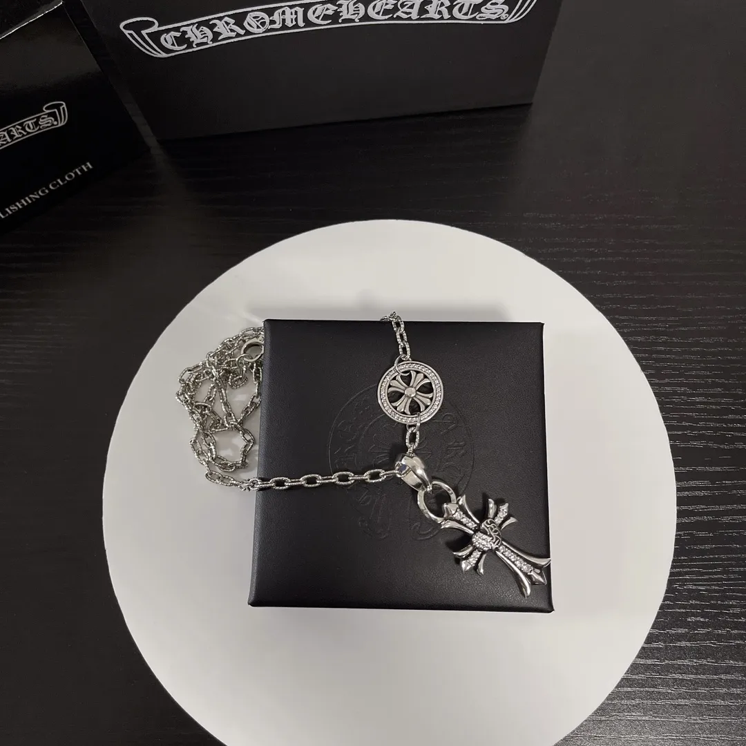 【CHROME HEARTS】ネックレス、新しいネックレス万能シンプルファッションオーナメント240812