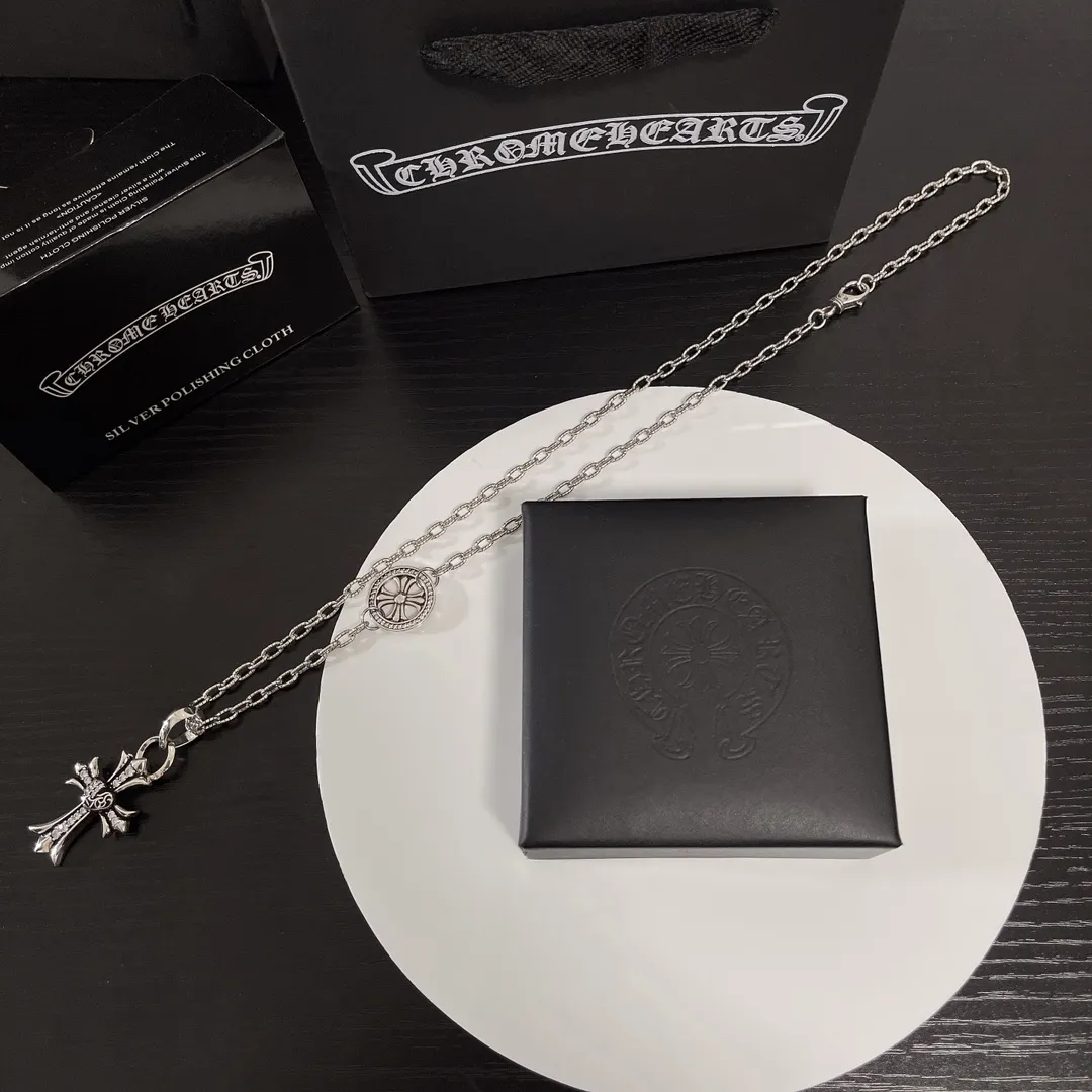 【CHROME HEARTS】ネックレス、新しいネックレス万能シンプルファッションオーナメント240812