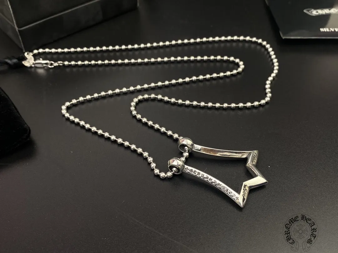 【CHROME HEARTS】ネックレス、新しいネックレス万能シンプルファッションオーナメント240812