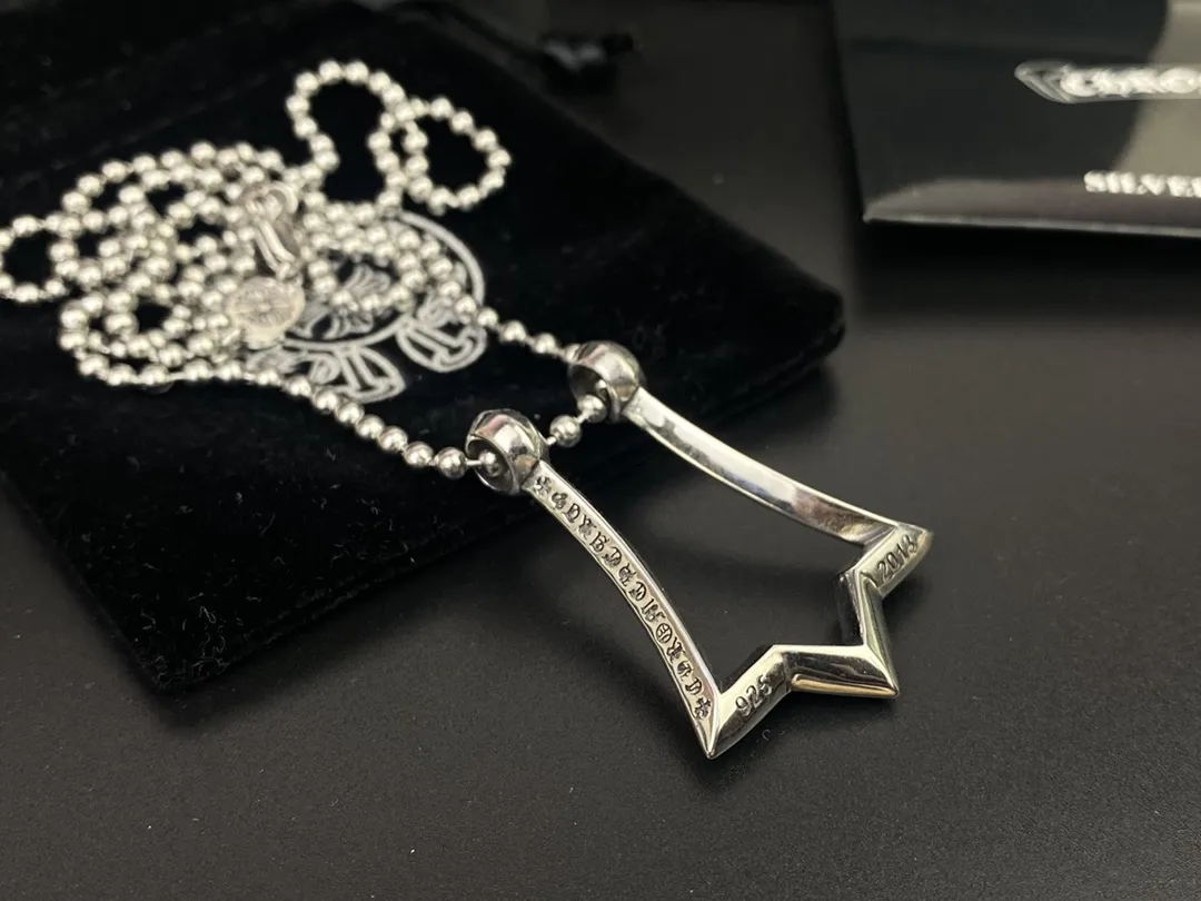【CHROME HEARTS】ネックレス、新しいネックレス万能シンプルファッションオーナメント240812