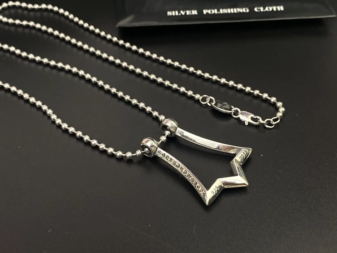 【CHROME HEARTS】ネックレス、新しいネックレス万能シンプルファッションオーナメント240812