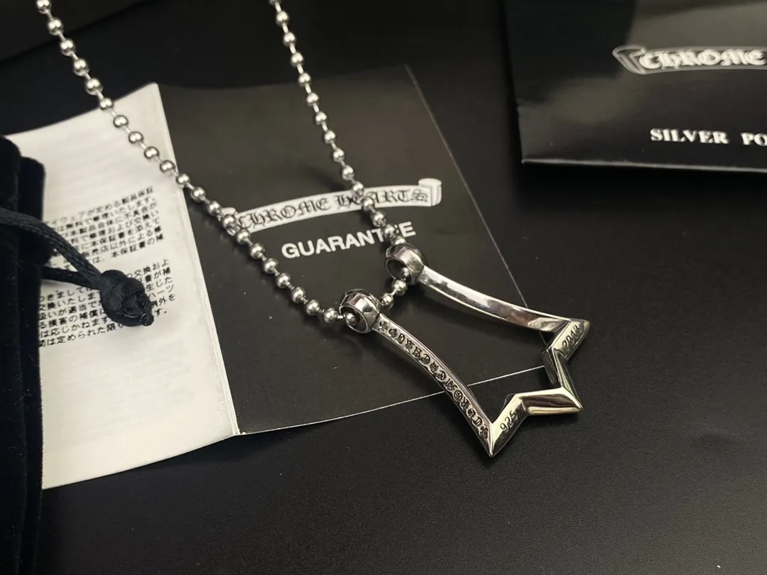 【CHROME HEARTS】ネックレス、新しいネックレス万能シンプルファッションオーナメント240812