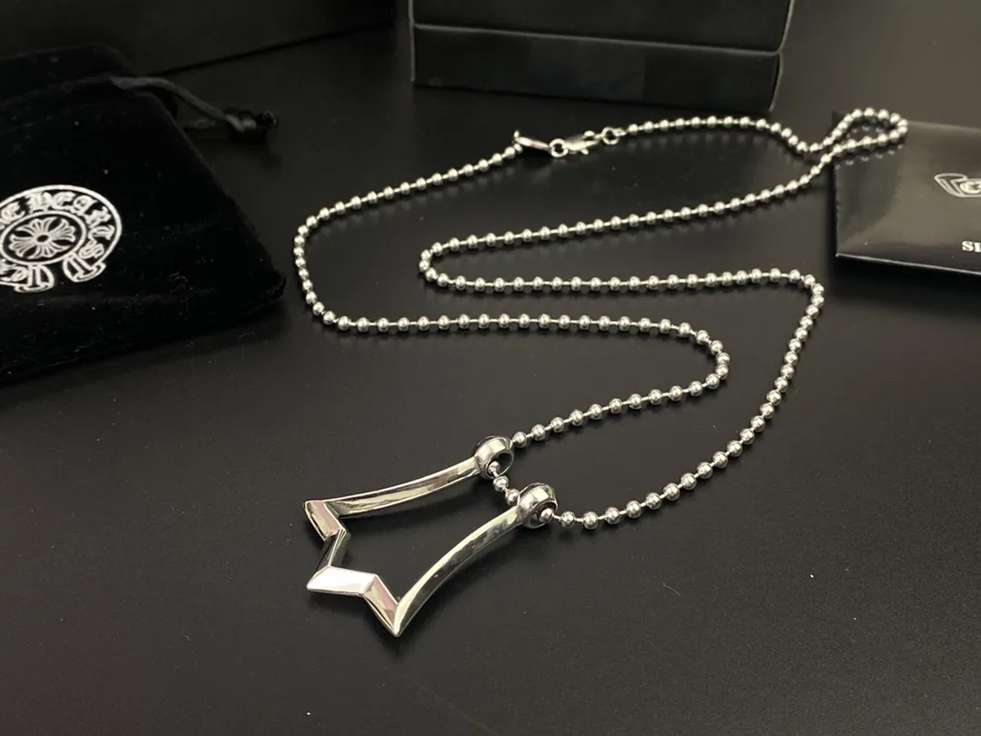 【CHROME HEARTS】ネックレス、新しいネックレス万能シンプルファッションオーナメント240812