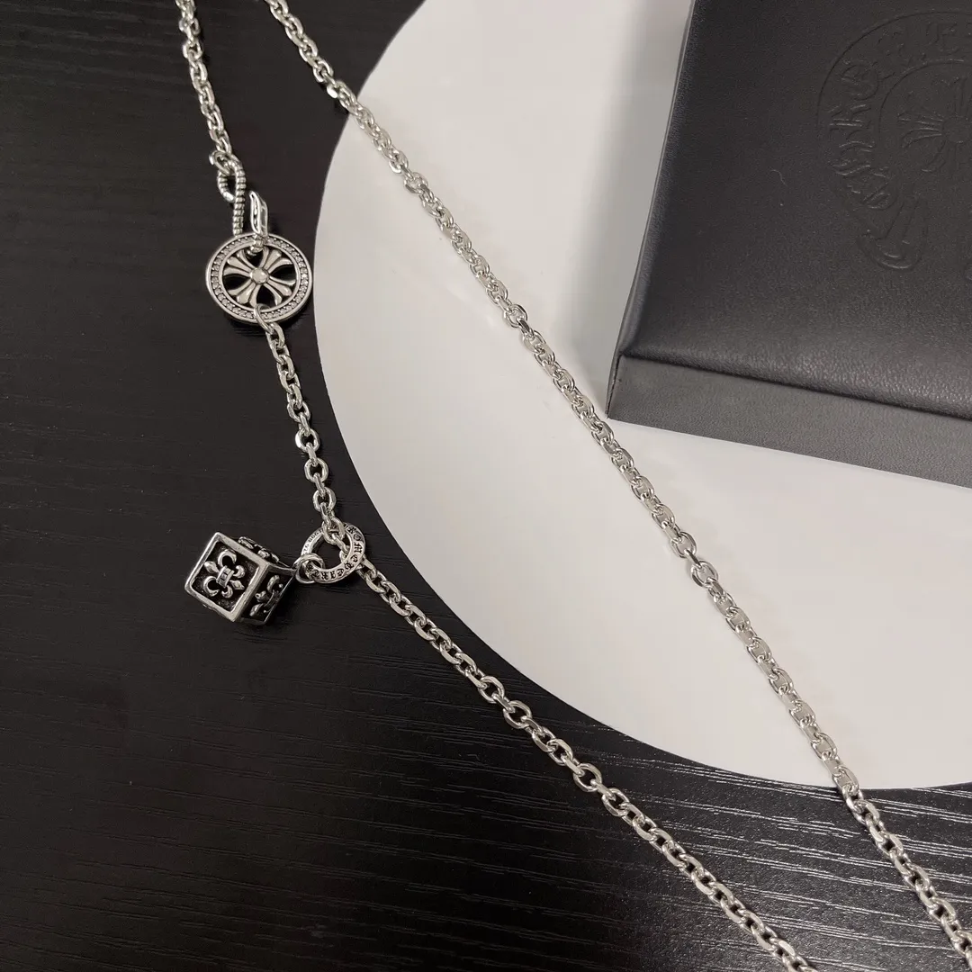 【CHROME HEARTS】ネックレス、新しいネックレス万能シンプルファッションオーナメント240812