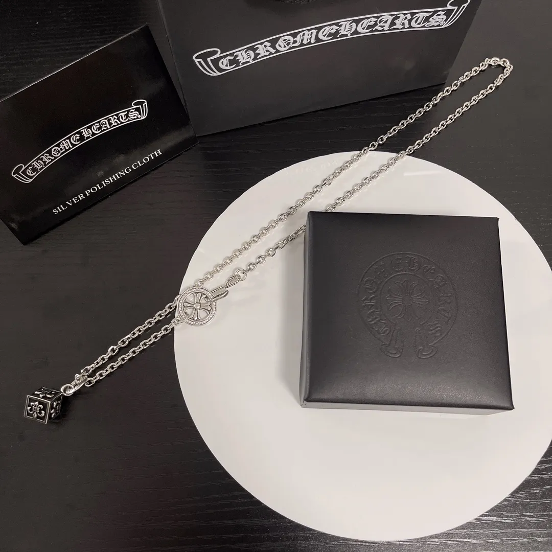 【CHROME HEARTS】ネックレス、新しいネックレス万能シンプルファッションオーナメント240812