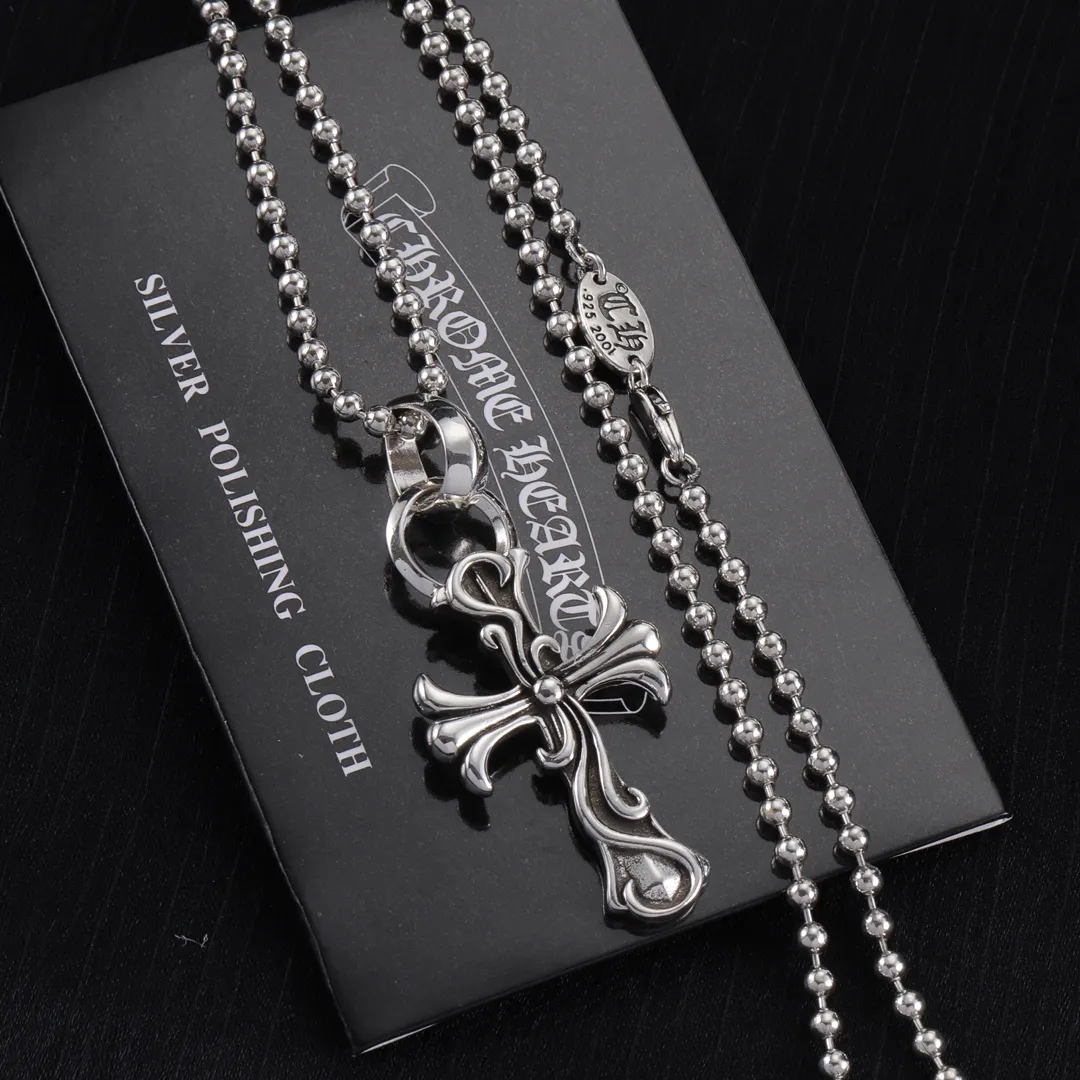【CHROME HEARTS】ネックレス、新しいネックレス万能シンプルファッションオーナメント240812