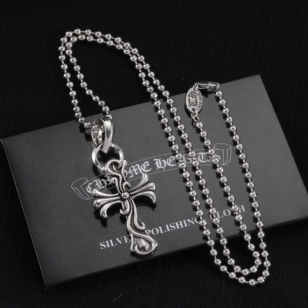 【CHROME HEARTS】ネックレス、新しいネックレス万能シンプルファッションオーナメント240812