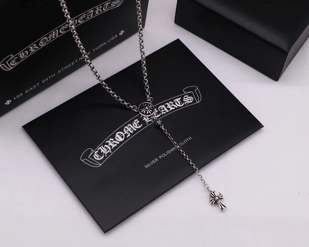 【CHROME HEARTS】ネックレス、新しいネックレス万能シンプルファッションオーナメント240812