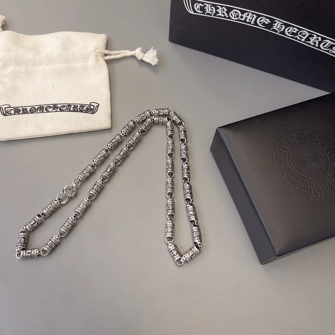 【CHROME HEARTS】ネックレス、新しいネックレス万能シンプルファッションオーナメント240812