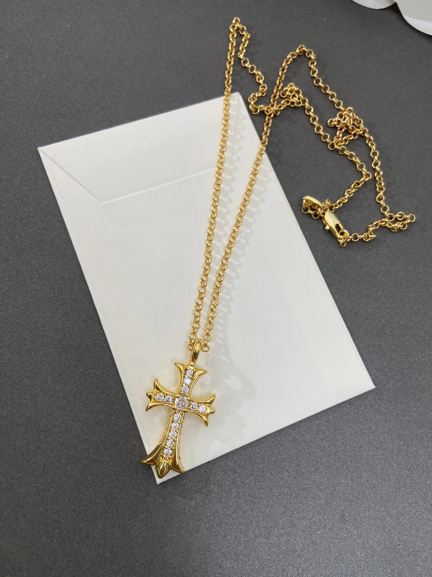 【CHROME HEARTS】ネックレス、新しいネックレス万能シンプルファッションオーナメント240812