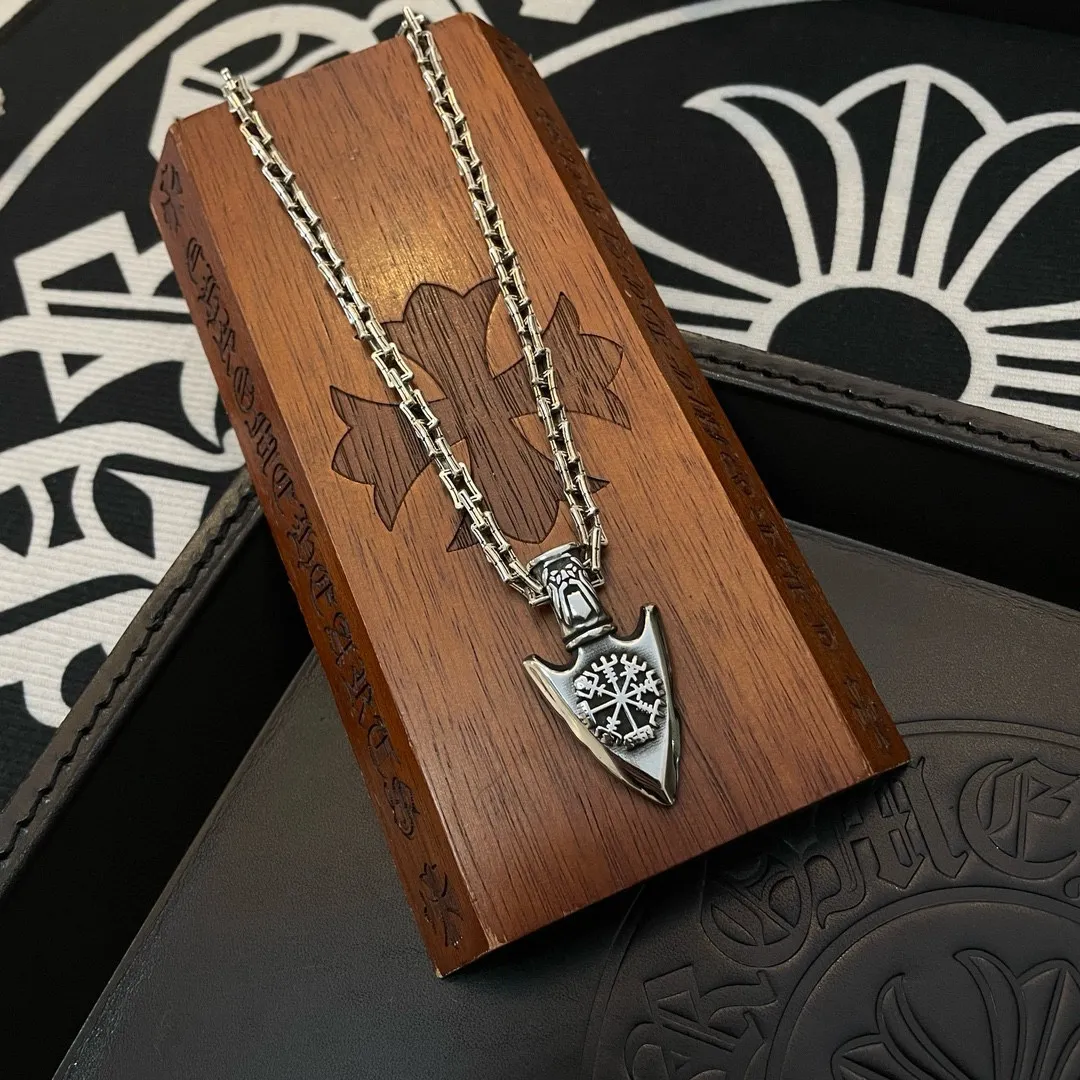 【CHROME HEARTS】ネックレス、新しいネックレス万能シンプルファッションオーナメント 240727