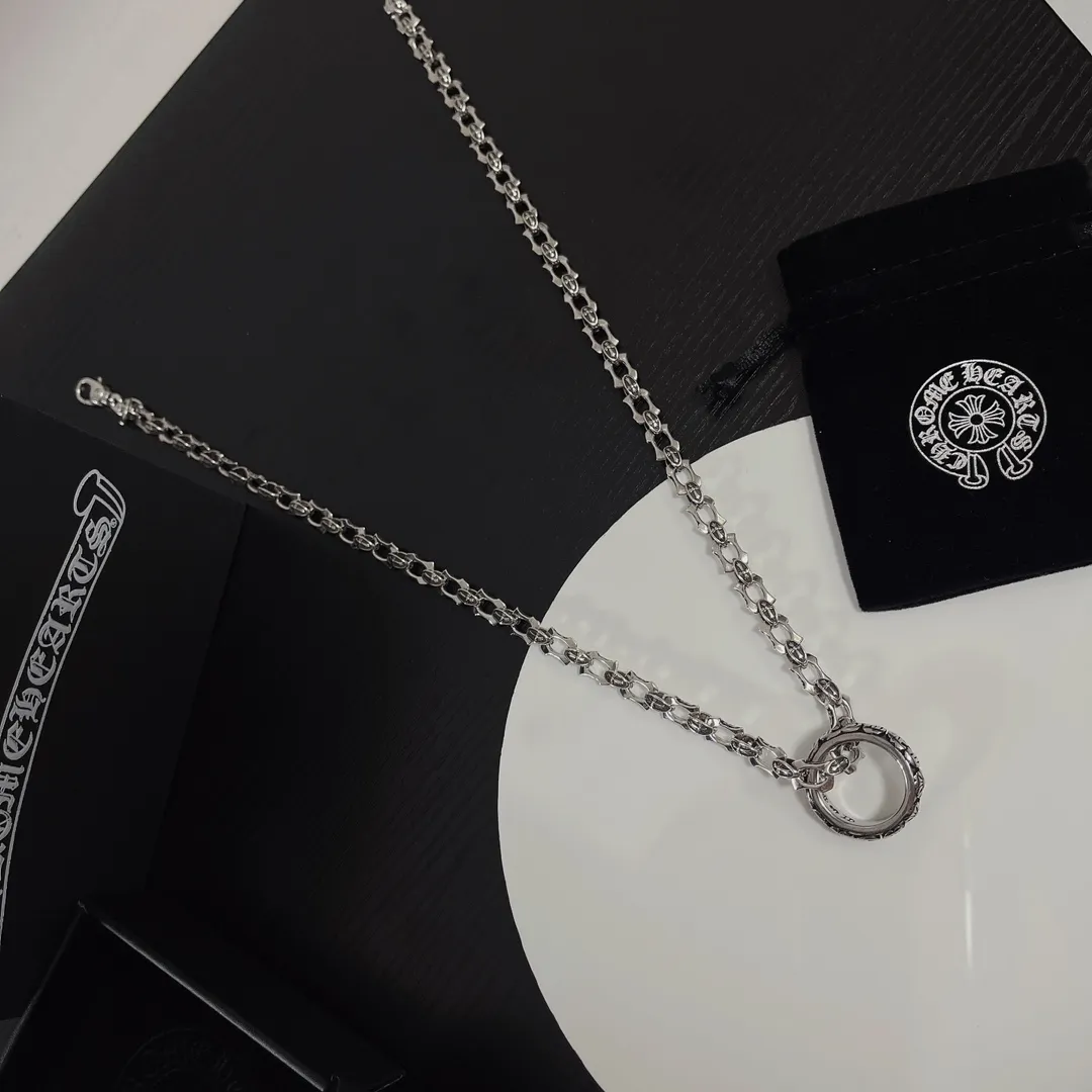 【CHROME HEARTS】ネックレス、新しいネックレス万能シンプルファッションオーナメント 240727