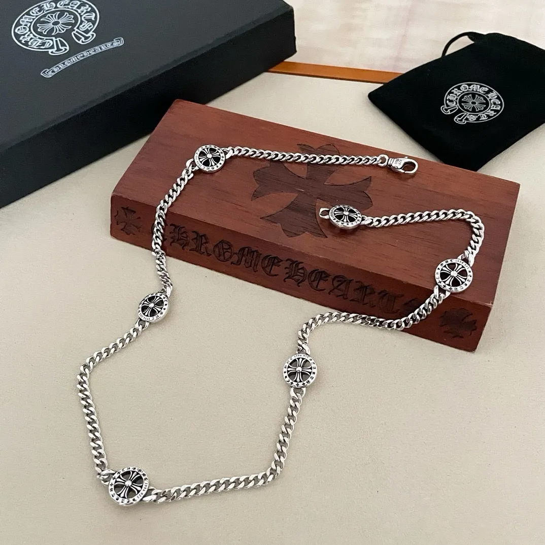 【CHROME HEARTS】ネックレス、新しいネックレス万能シンプルファッションオーナメント 240727