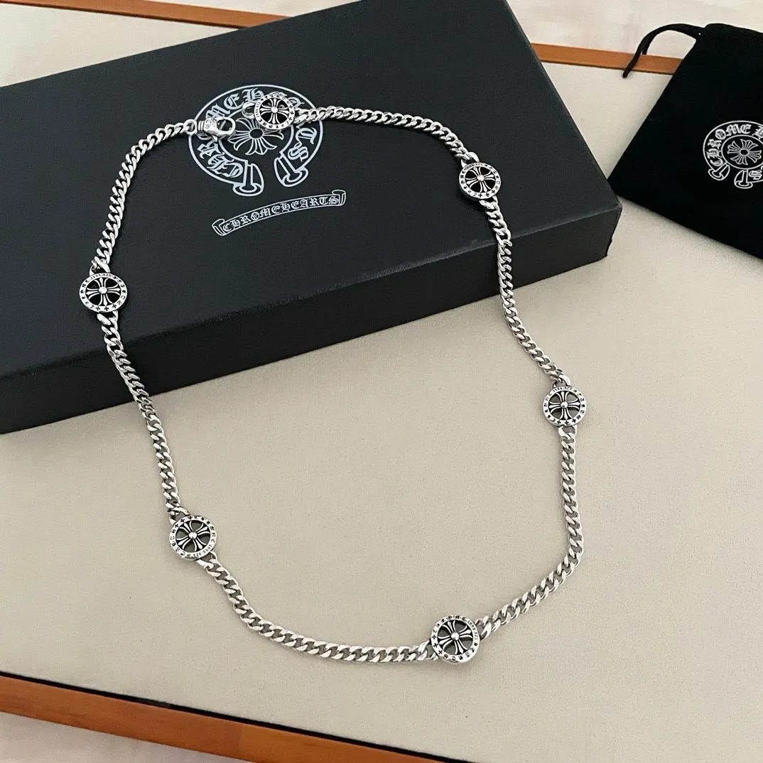 【CHROME HEARTS】ネックレス、新しいネックレス万能シンプルファッションオーナメント 240727