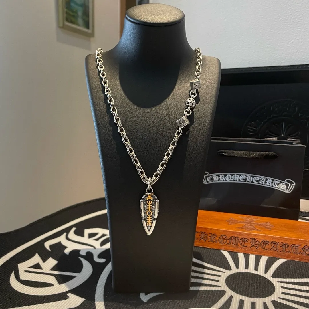 【CHROME HEARTS】ネックレス、新しいネックレス万能シンプルファッションオーナメント 240727