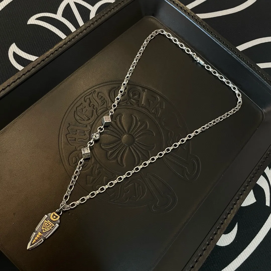 【CHROME HEARTS】ネックレス、新しいネックレス万能シンプルファッションオーナメント 240727