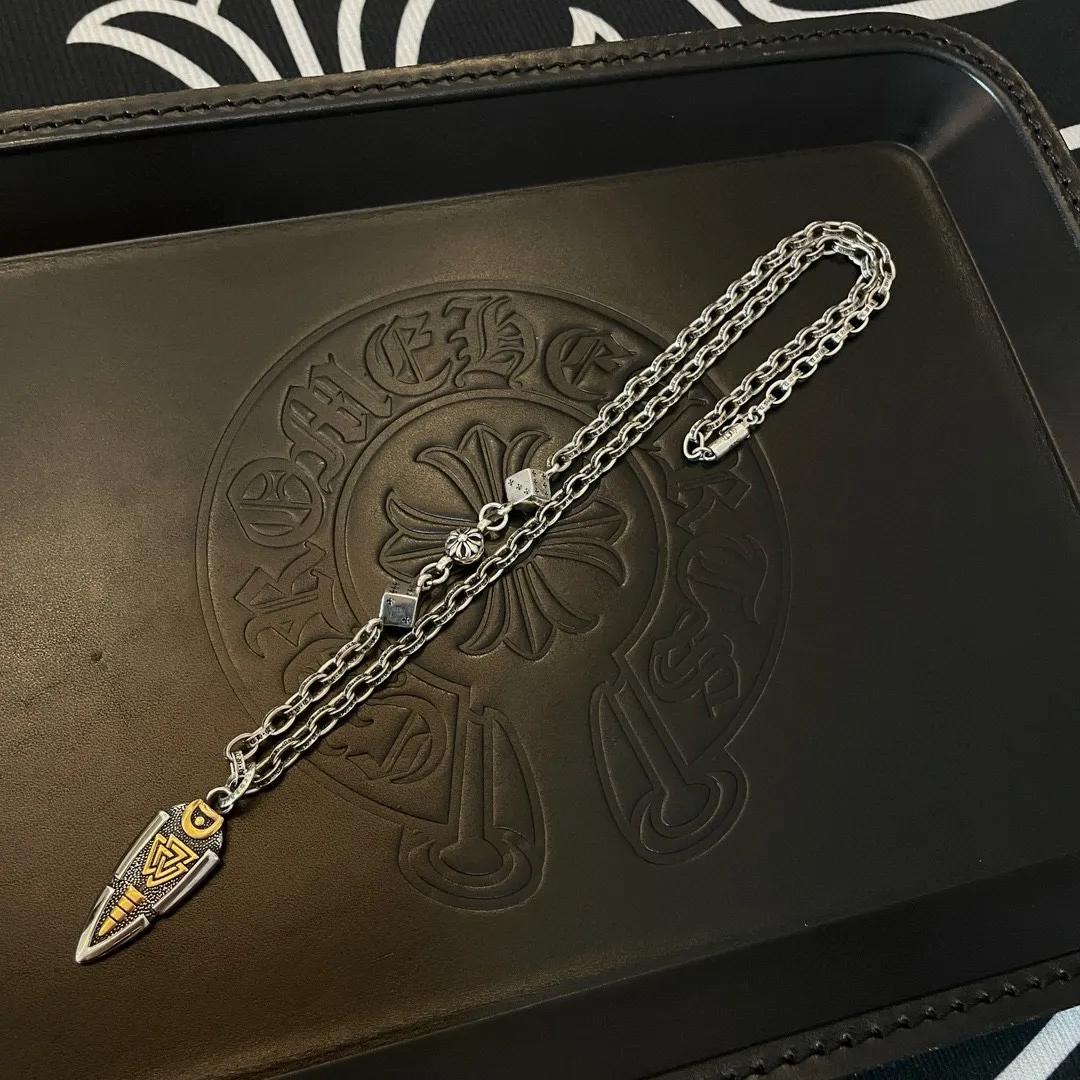 【CHROME HEARTS】ネックレス、新しいネックレス万能シンプルファッションオーナメント 240727