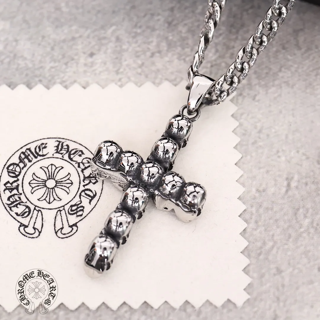 【CHROME HEARTS】ネックレス、新しいネックレス万能シンプルファッションオーナメント 240727