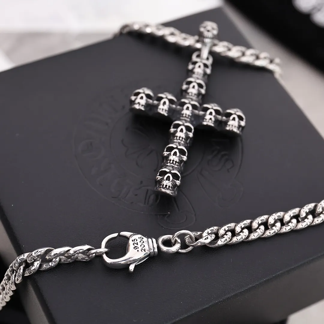 【CHROME HEARTS】ネックレス、新しいネックレス万能シンプルファッションオーナメント 240727