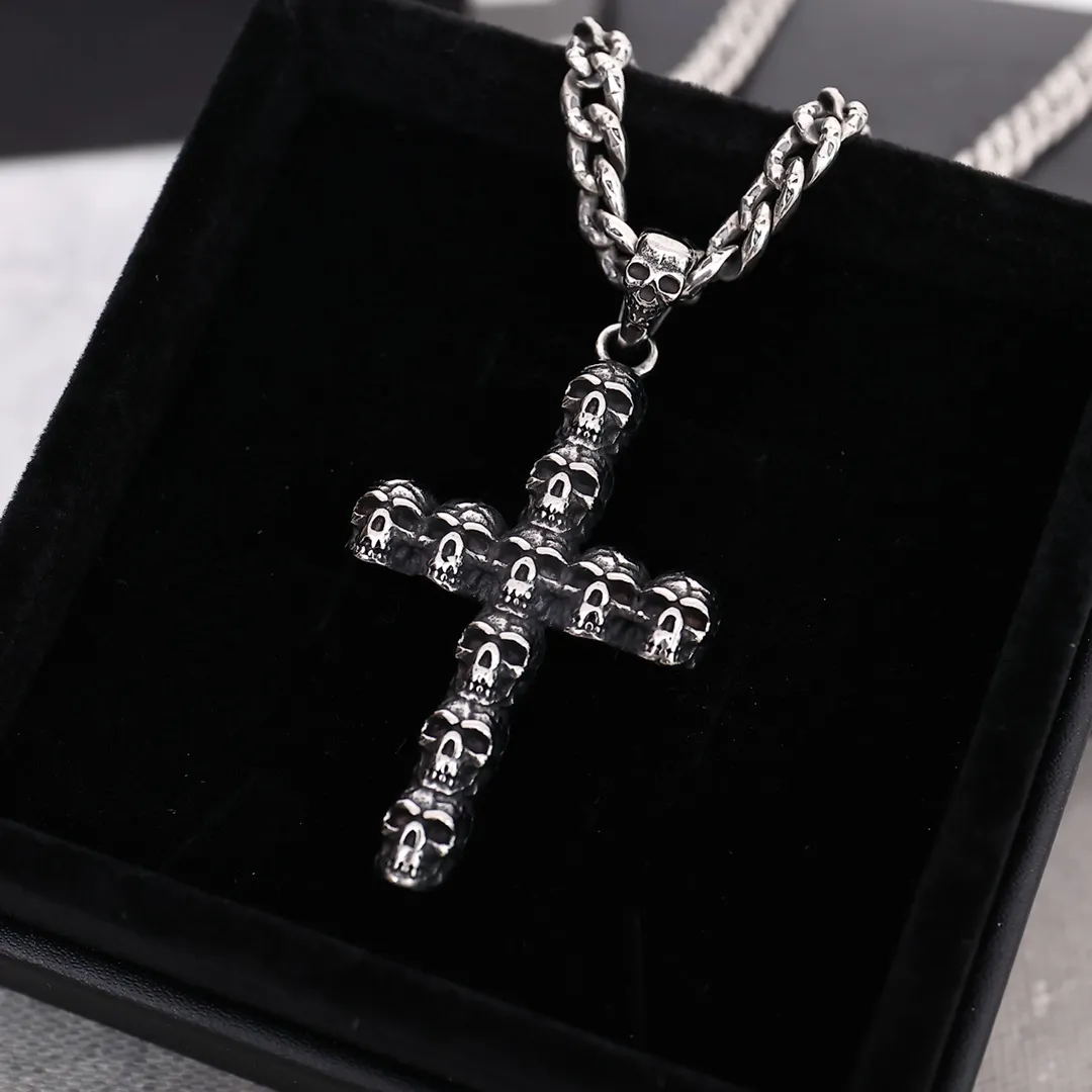 【CHROME HEARTS】ネックレス、新しいネックレス万能シンプルファッションオーナメント 240727