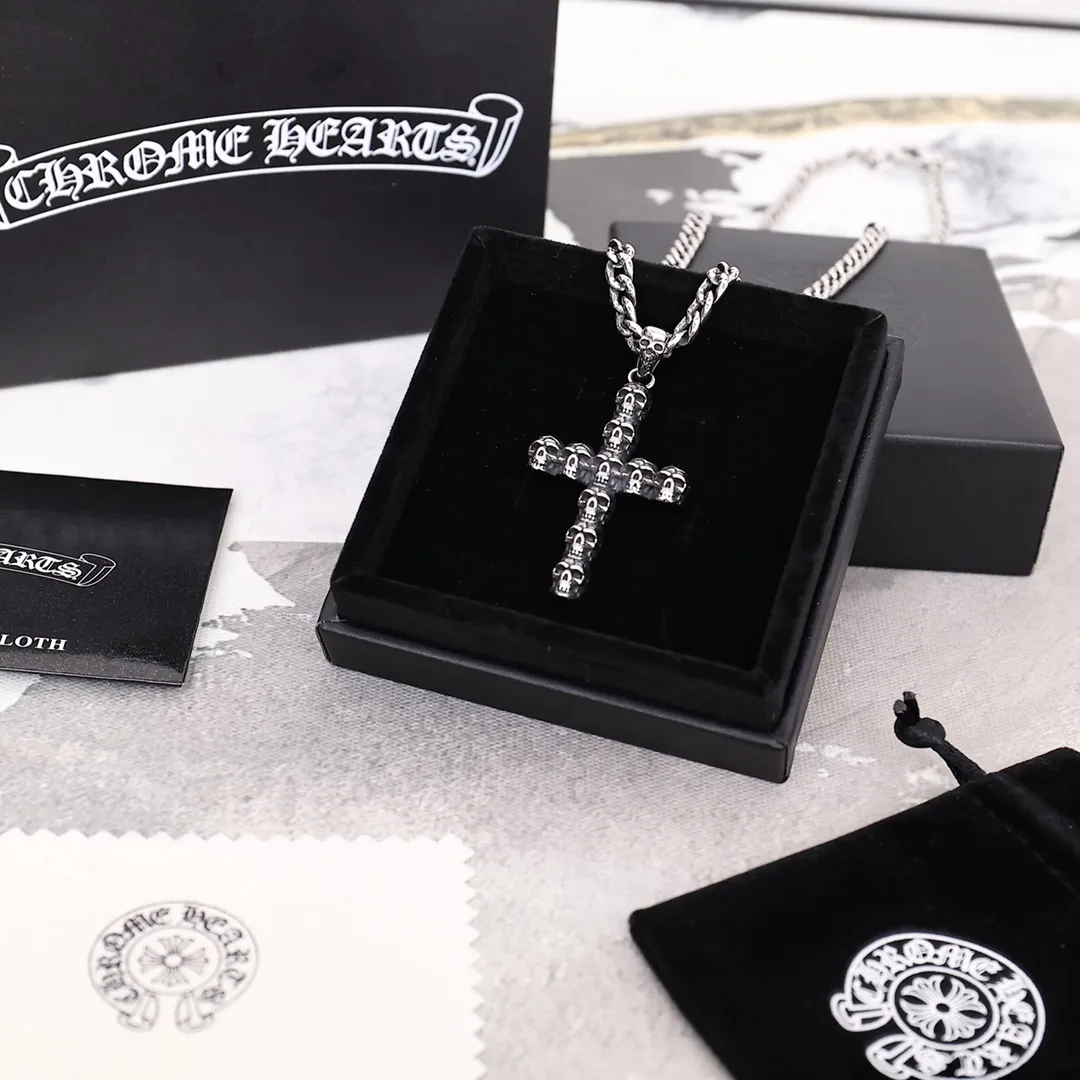 【CHROME HEARTS】ネックレス、新しいネックレス万能シンプルファッションオーナメント 240727