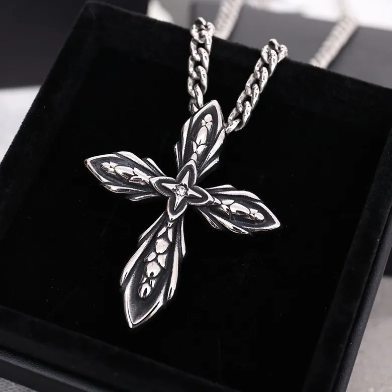 【CHROME HEARTS】ネックレス、新しいネックレス万能シンプルファッションオーナメント 240727