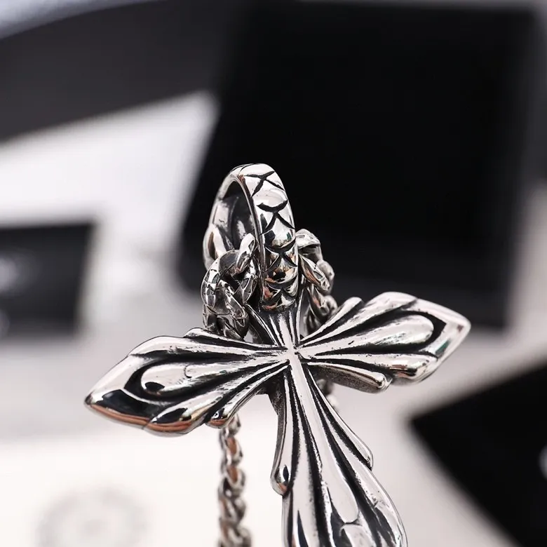 【CHROME HEARTS】ネックレス、新しいネックレス万能シンプルファッションオーナメント 240727