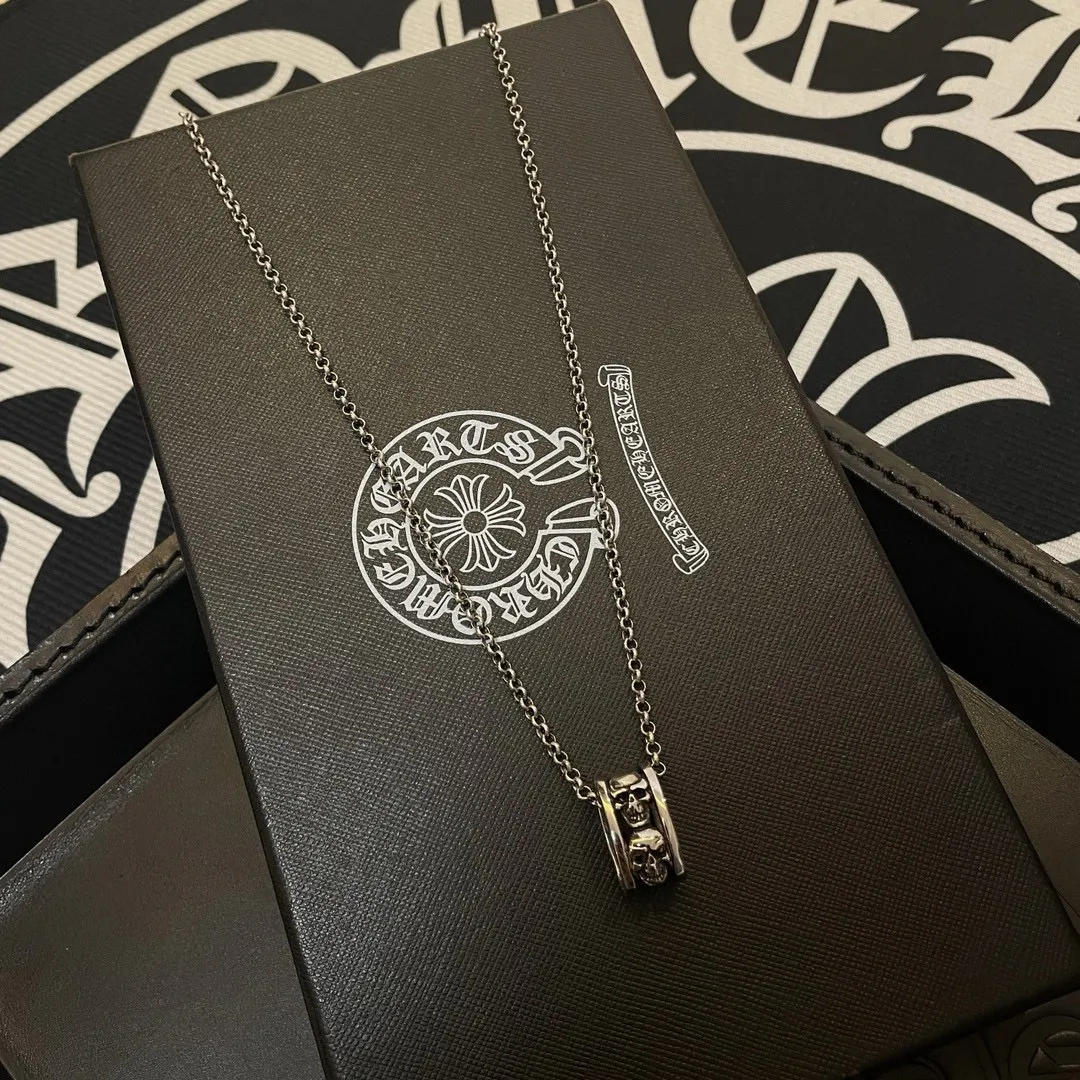 【CHROME HEARTS】ネックレス、新しいネックレス万能シンプルファッションオーナメント 240727