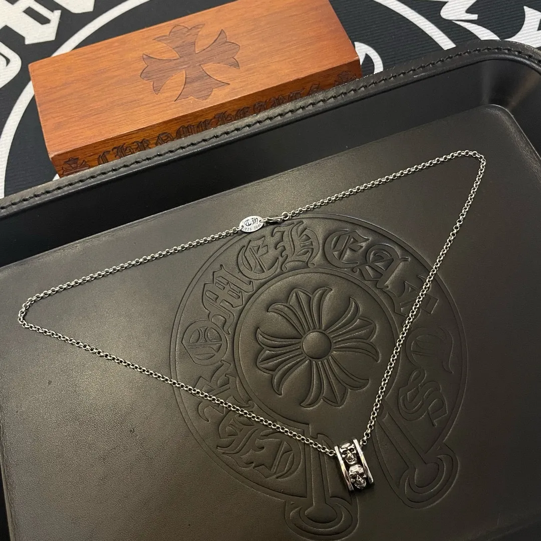 【CHROME HEARTS】ネックレス、新しいネックレス万能シンプルファッションオーナメント 240727