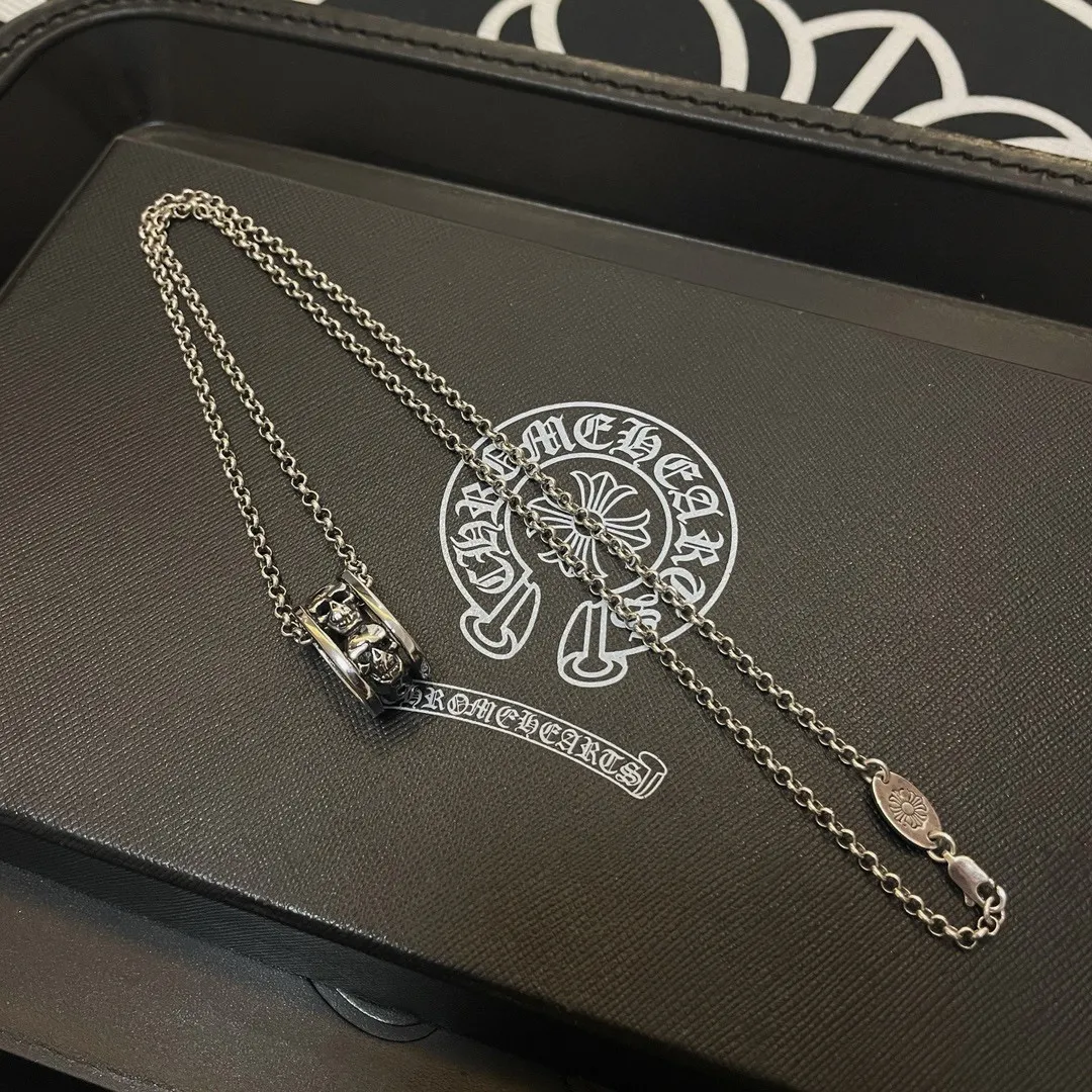 【CHROME HEARTS】ネックレス、新しいネックレス万能シンプルファッションオーナメント 240727