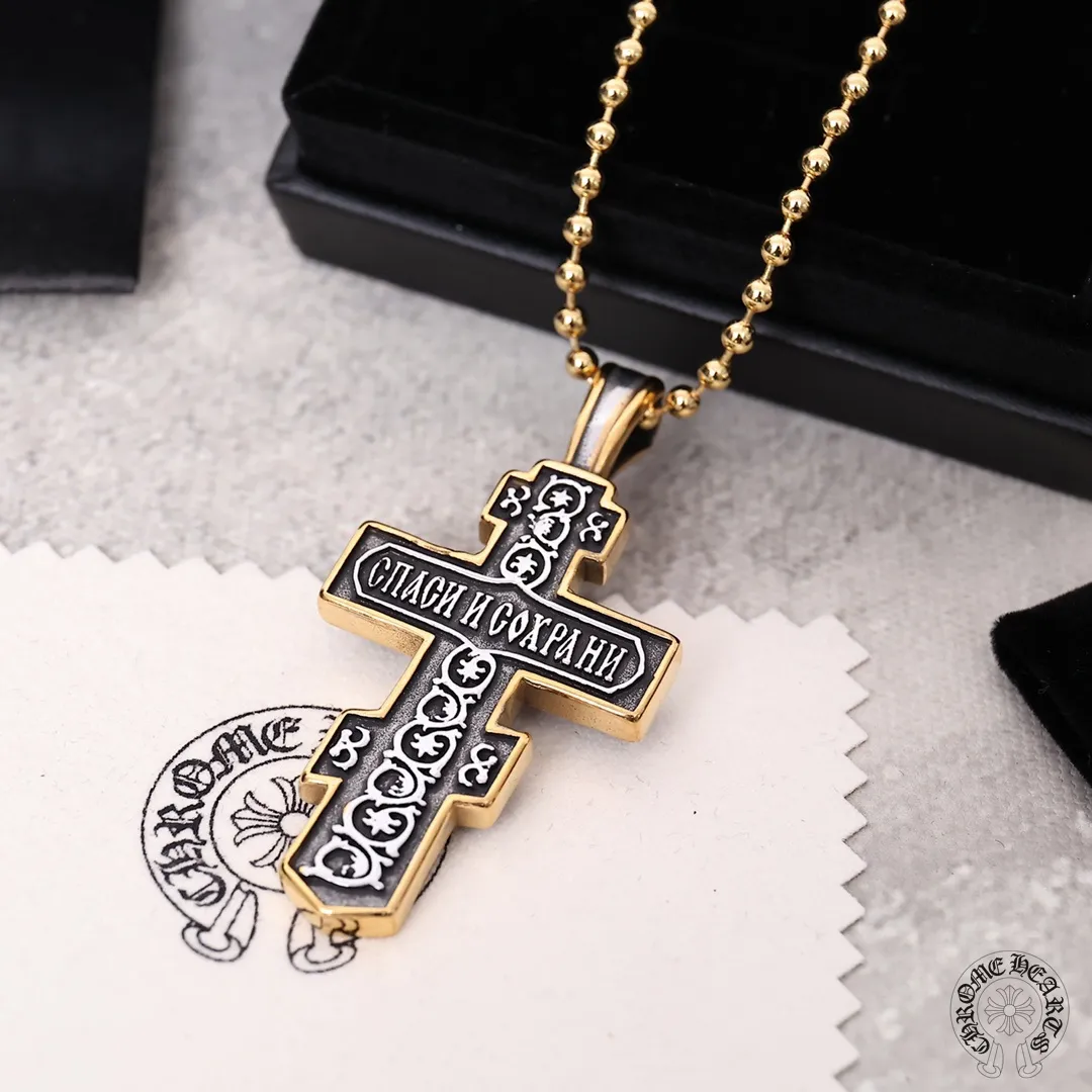 【CHROME HEARTS】ネックレス、新しいネックレス万能シンプルファッションオーナメント 240727