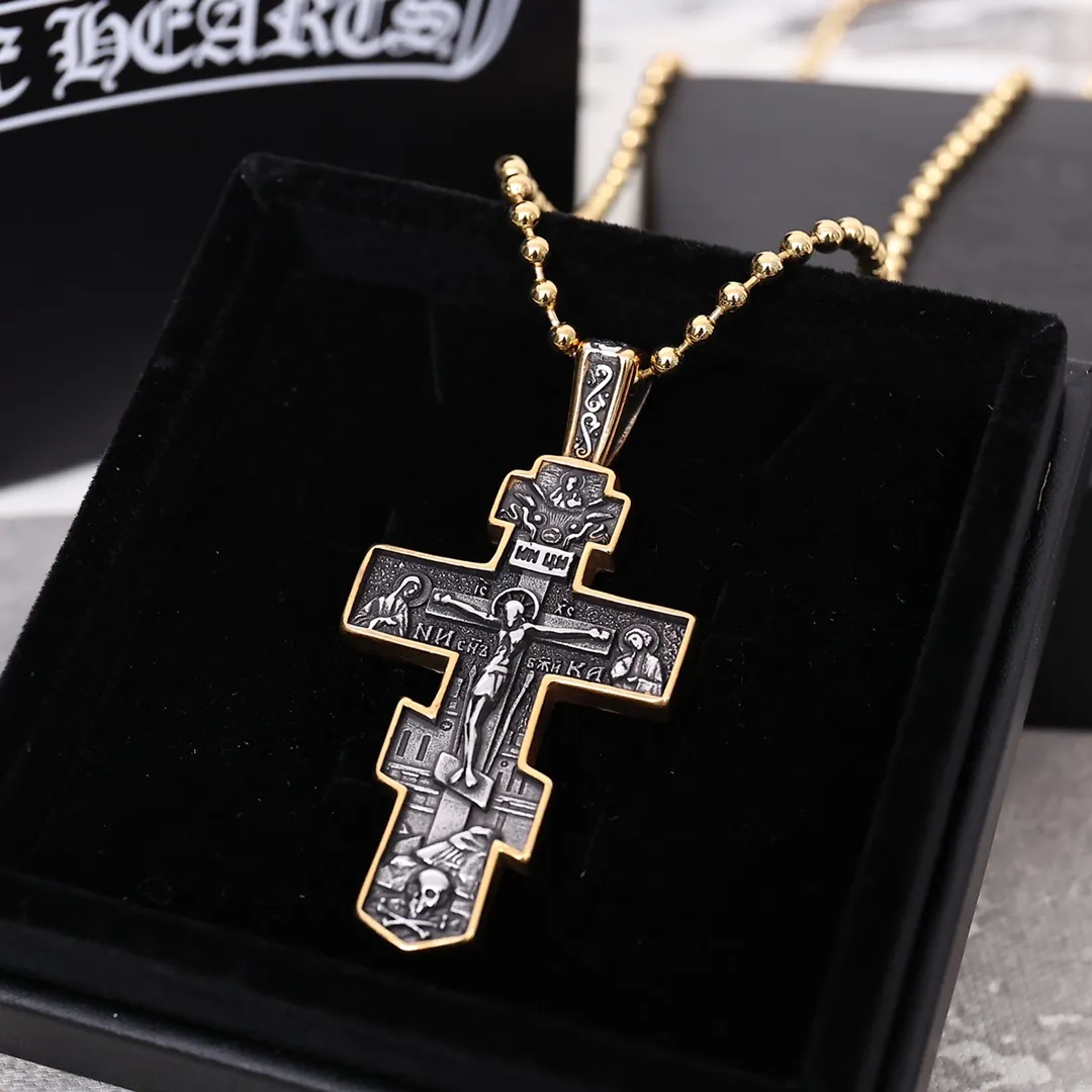 【CHROME HEARTS】ネックレス、新しいネックレス万能シンプルファッションオーナメント 240727