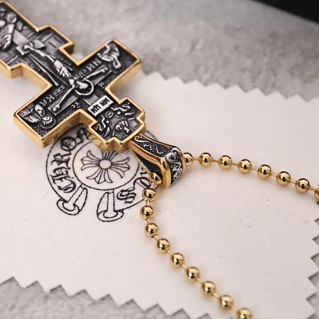 【CHROME HEARTS】ネックレス、新しいネックレス万能シンプルファッションオーナメント 240727