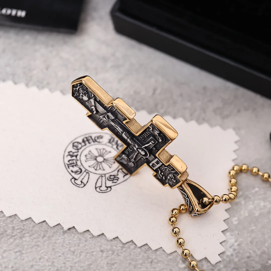 【CHROME HEARTS】ネックレス、新しいネックレス万能シンプルファッションオーナメント 240727