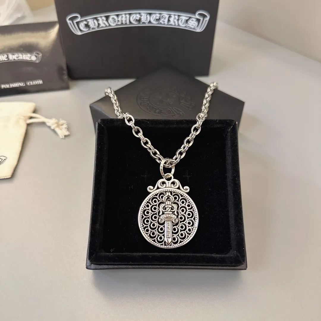 【CHROME HEARTS】ネックレス、新しいネックレス万能シンプルファッションオーナメント 240727