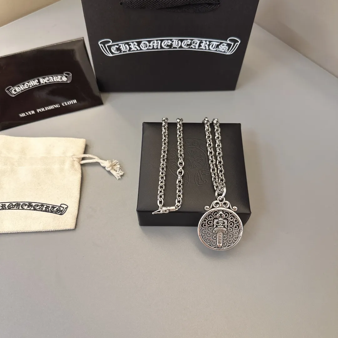 【CHROME HEARTS】ネックレス、新しいネックレス万能シンプルファッションオーナメント 240727