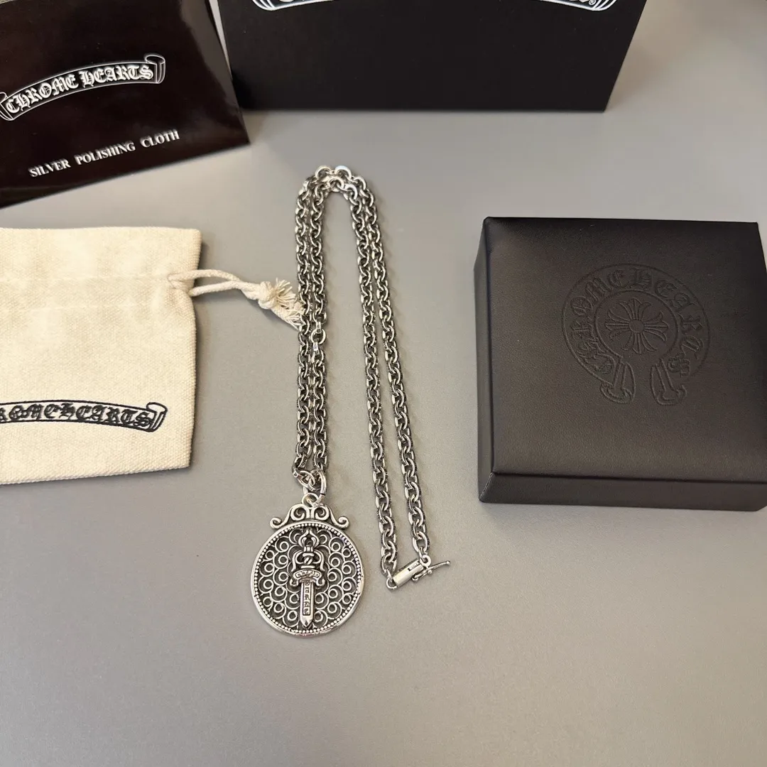 【CHROME HEARTS】ネックレス、新しいネックレス万能シンプルファッションオーナメント 240727