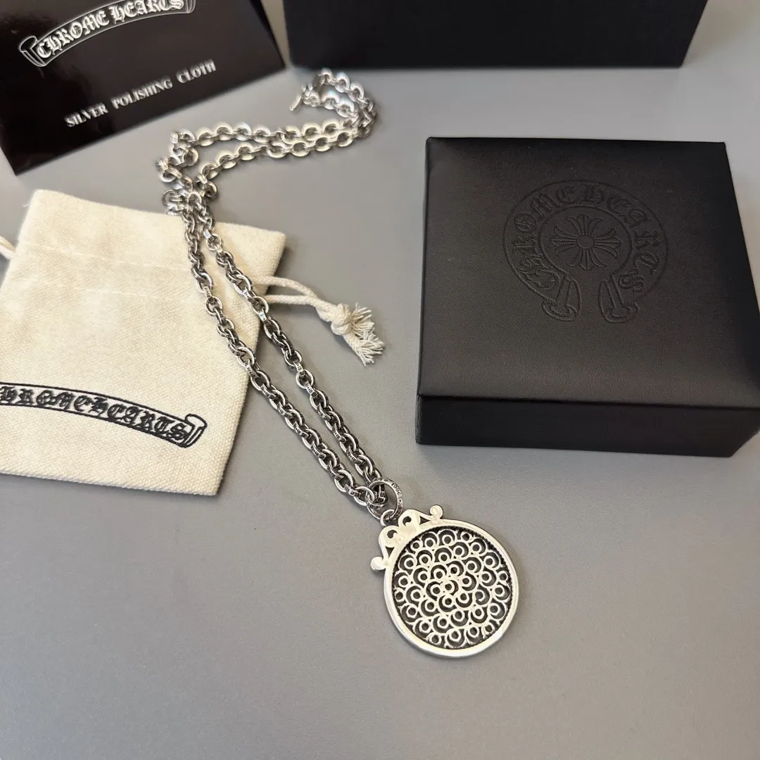 【CHROME HEARTS】ネックレス、新しいネックレス万能シンプルファッションオーナメント 240727