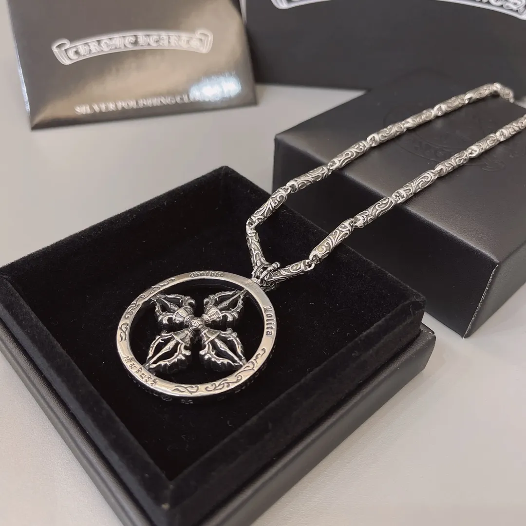 【CHROME HEARTS】クロムハーツ、新しいネックレス万能シンプルファッションオーナメント 2471