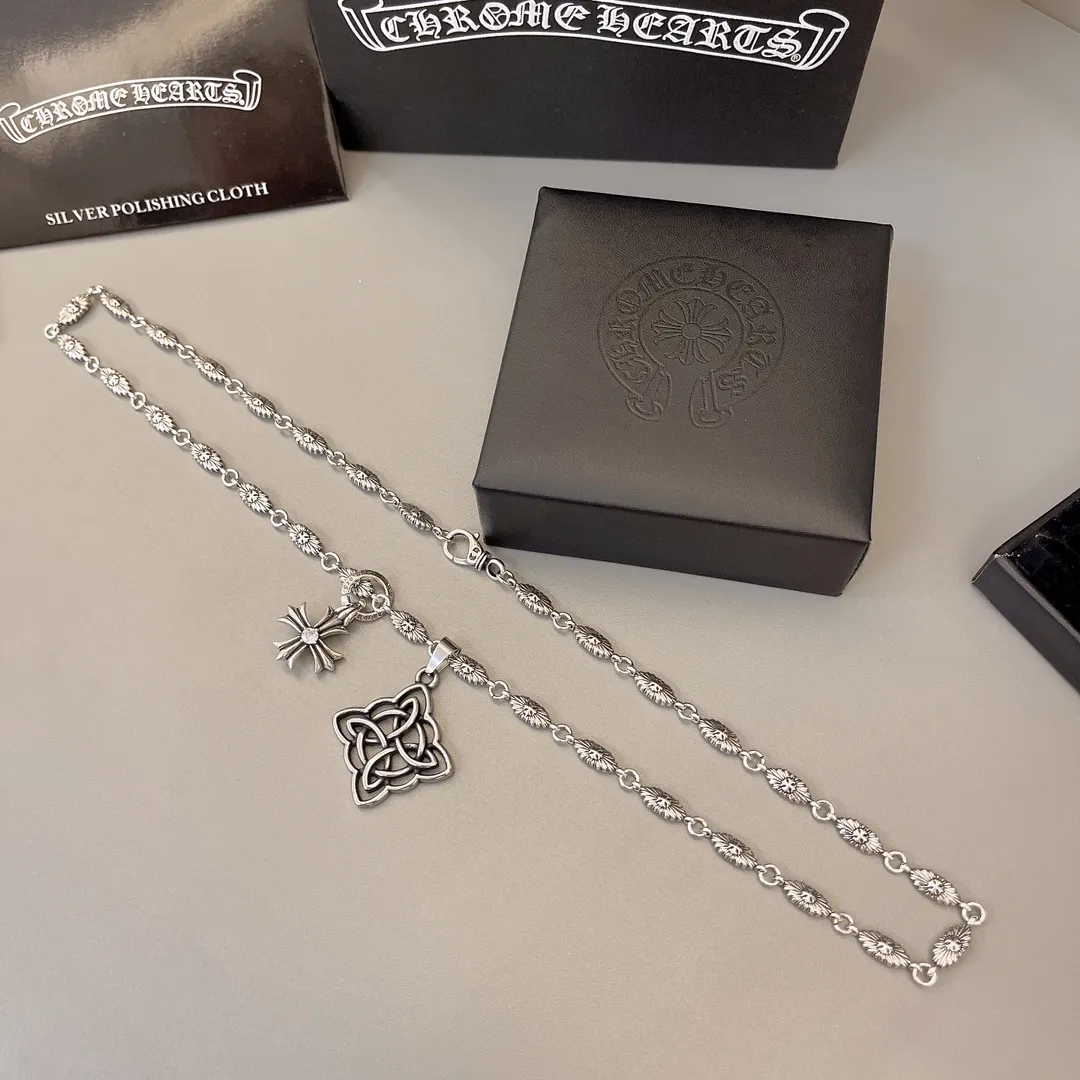 【CHROME HEARTS】クロムハーツ、新しいネックレス万能シンプルファッションオーナメント 2471