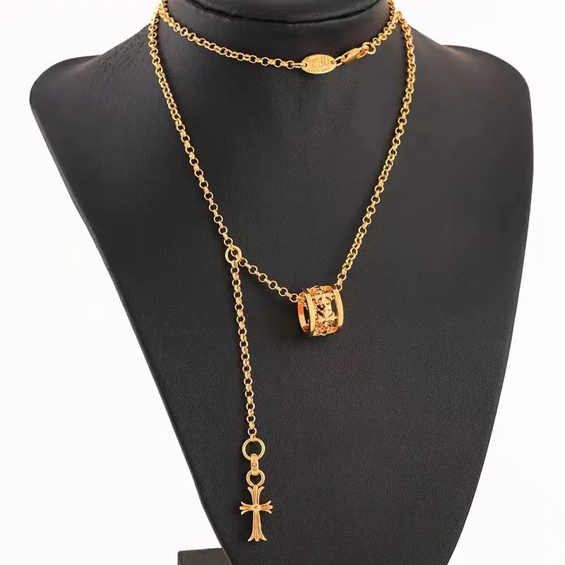 【CHROME HEARTS】クロムハーツ、新しいネックレス万能シンプルファッションオーナメント 2471
