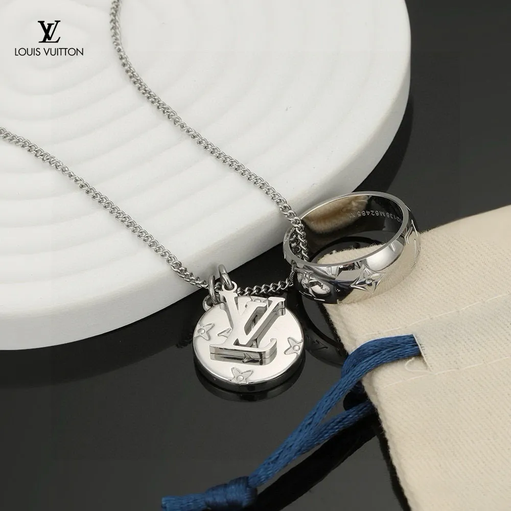 LV【LOUIS VUITTON】ネックレス、新しいネックレス万能シンプルファッションオーナメント  250301
