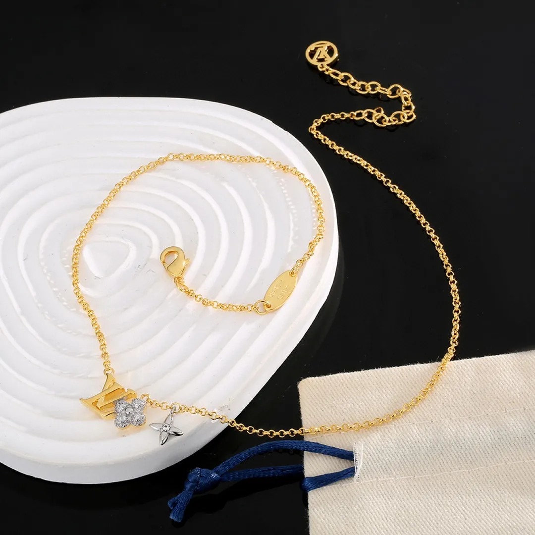 【LOUIS VUITTON】ネックレス、新しいネックレス万能シンプルファッションオーナメント 240813
