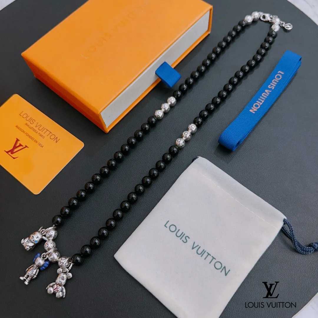 【LOUIS VUITTON】ネックレス、新しいネックレス万能シンプルファッションオーナメント 240813