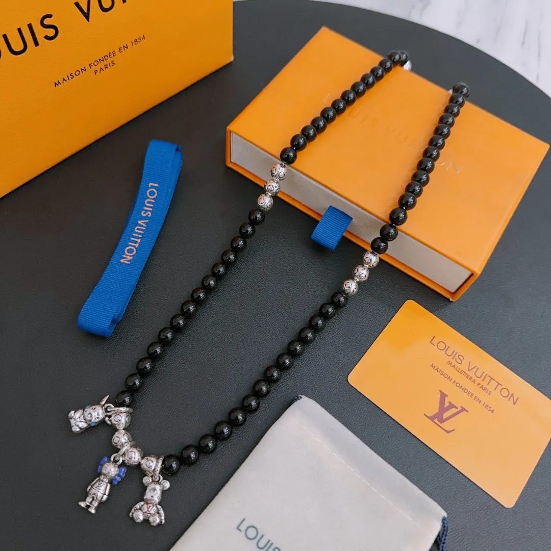 【LOUIS VUITTON】ネックレス、新しいネックレス万能シンプルファッションオーナメント 240813