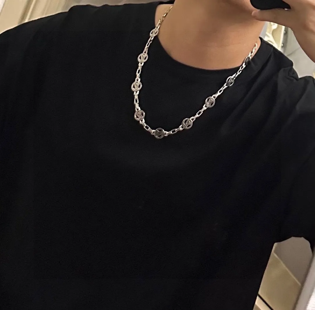 【LOUIS VUITTON】ネックレス、新しいネックレス万能シンプルファッションオーナメント 240728