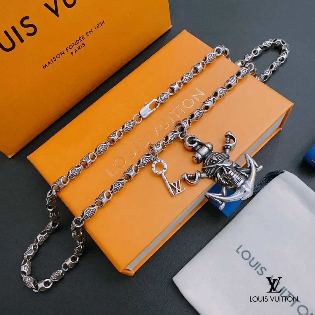 【LOUIS VUITTON】ネックレス、新しいネックレス万能シンプルファッションオーナメント