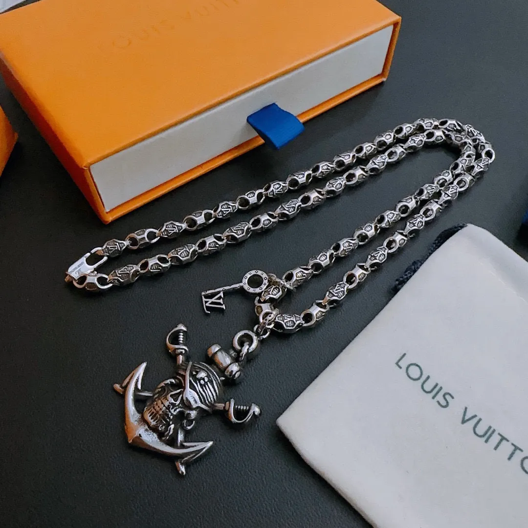 【LOUIS VUITTON】ネックレス、新しいネックレス万能シンプルファッションオーナメント