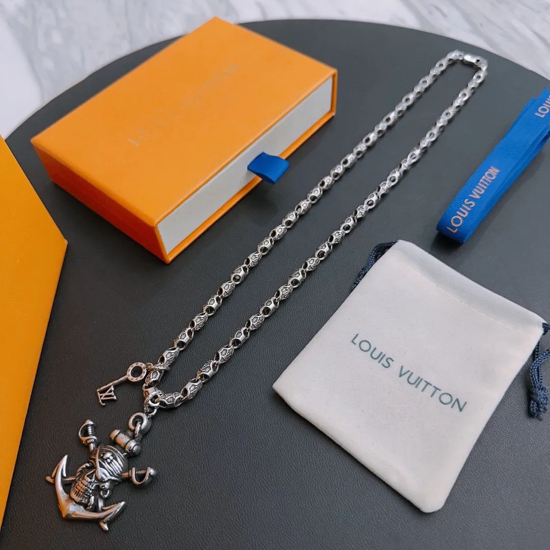 【LOUIS VUITTON】ネックレス、新しいネックレス万能シンプルファッションオーナメント
